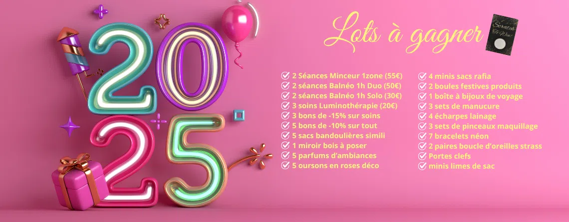 bonne année 2025 liste lots