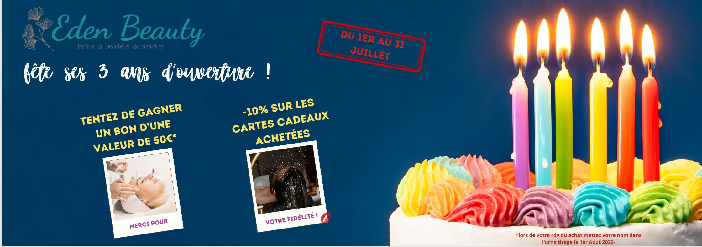 Site-3ans(2240 x 790 px) Anniversaire chez Eden Beauty à Sainte-Hélène dans le Morbihan